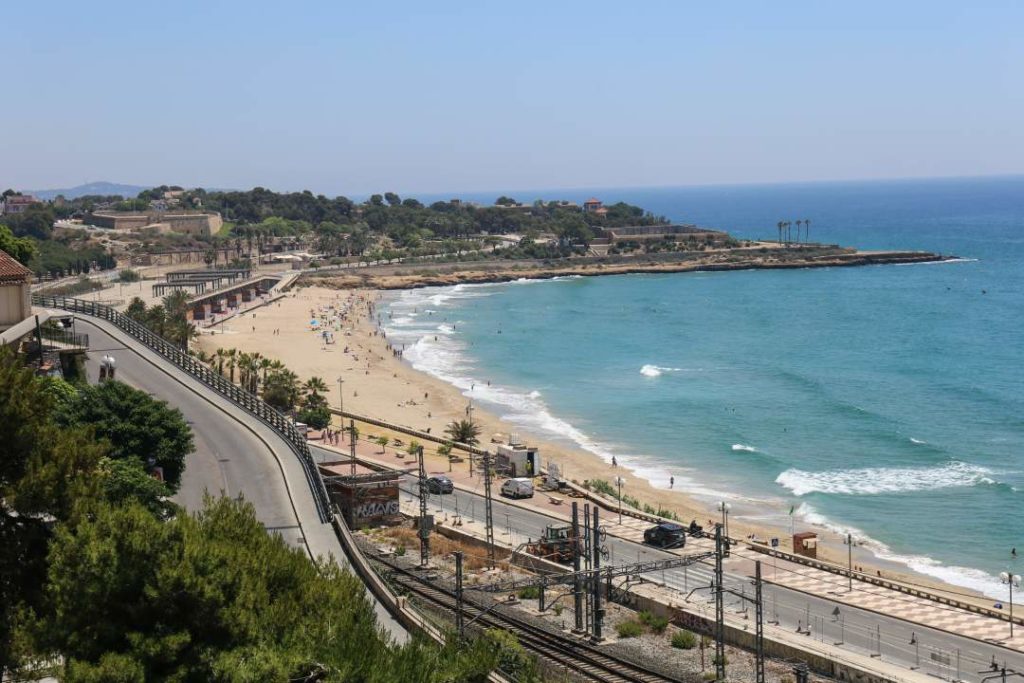 costa catalana con camper